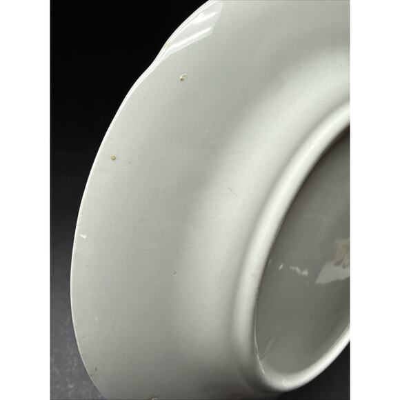 Old Latona Taylor Smith Taylor Hand Painted Plate Deer Rack Landscape Signed - Picture 8 of 13